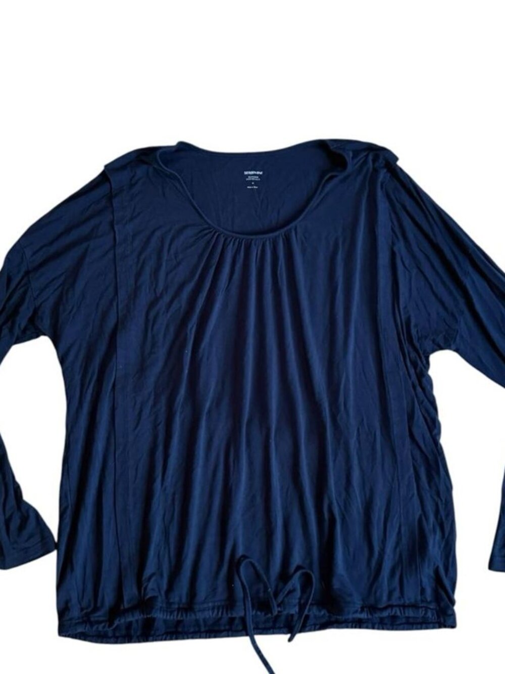 Seraphine Bamboo Long Sleeve Nursing Breastfeeding Top Size Medium
